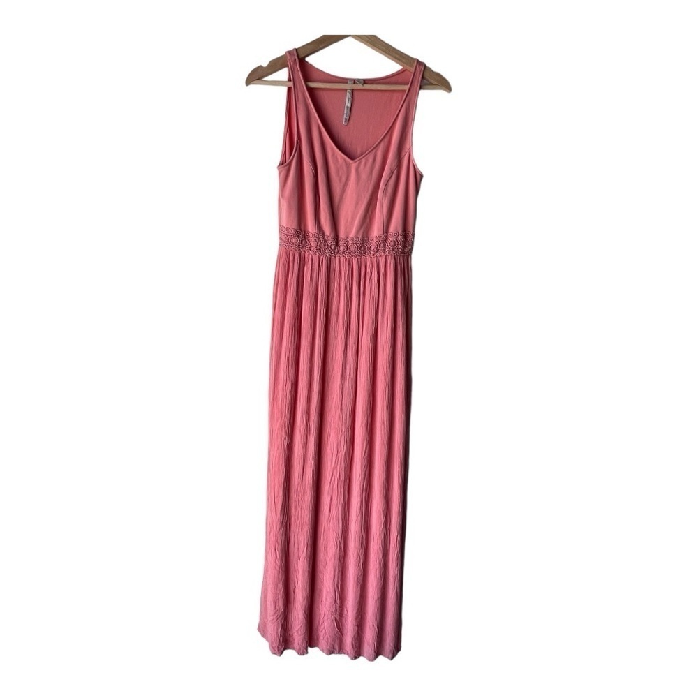 Women's maxi dress LC LAUREN CONRAD  maxi dress embroidered sleeveless size S.